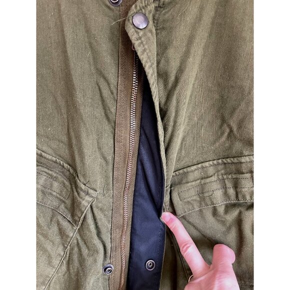 Vintage Army Military Chemical Warfare Cargo Jacket Protective Wear Size Medium - Picture 4 of 6